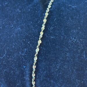 American Showcase Gold Tone Rope Chain Bracelet